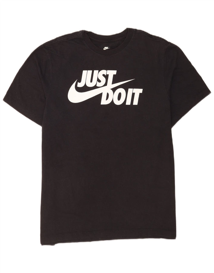T-shirt grafica Nike da uomo grande nera