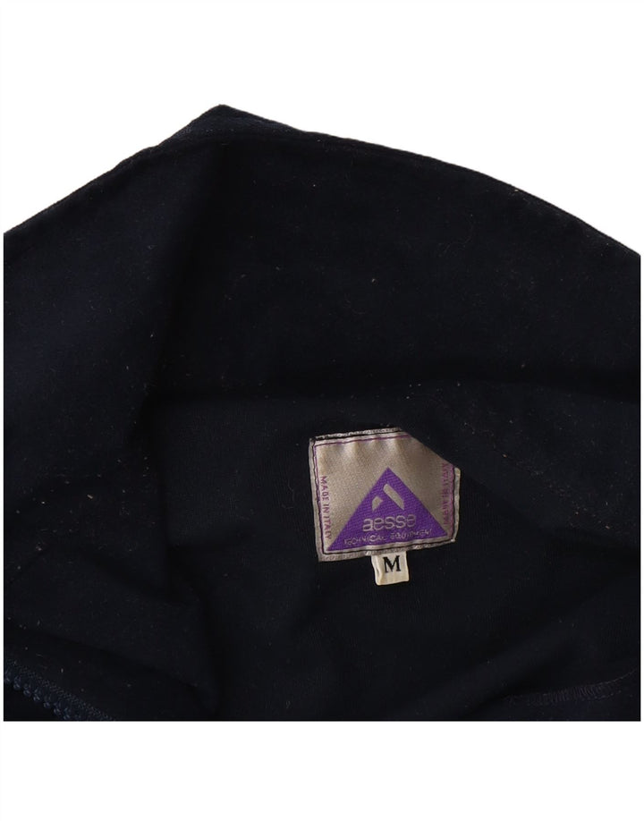 Giacca anorak da uomo Aesse UK 38 Medium Navy Blue Colourblock