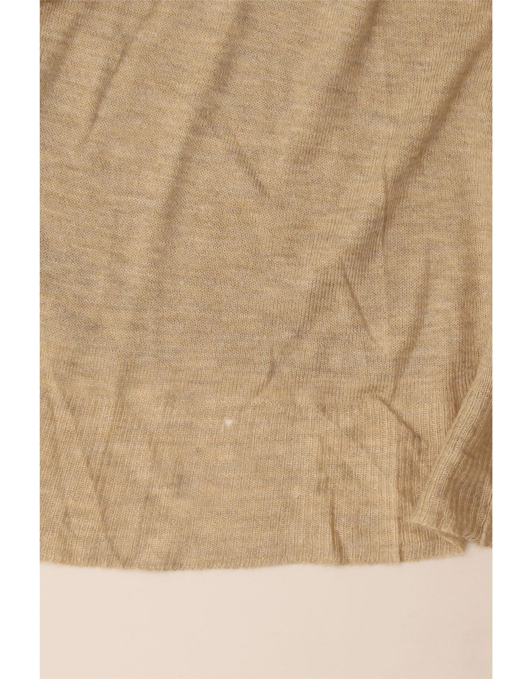 Maglione maglione oversize con scollo a barca da donna Zara UK 10 piccolo Beige