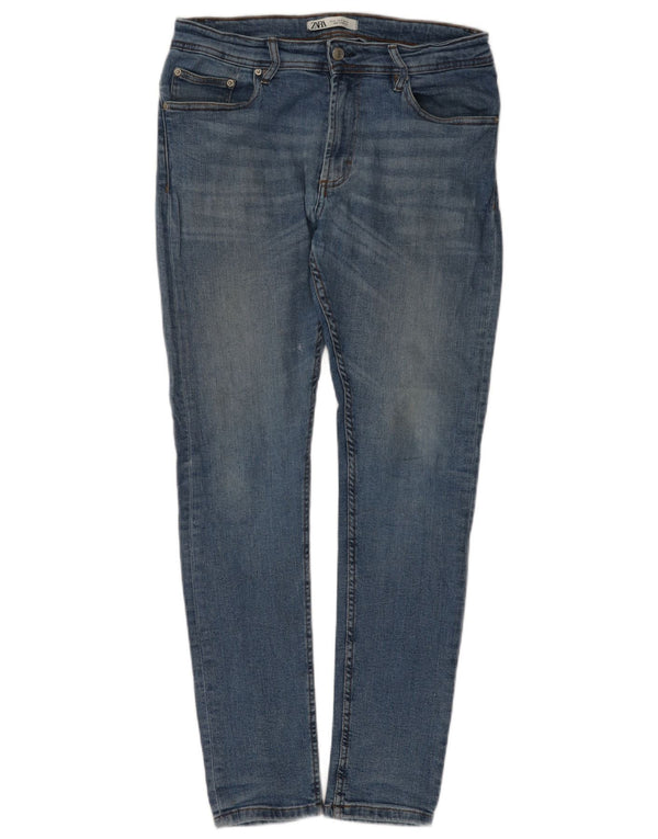 Zara Mens Skinny Jeans EU 42 Large W32 L30 Blue