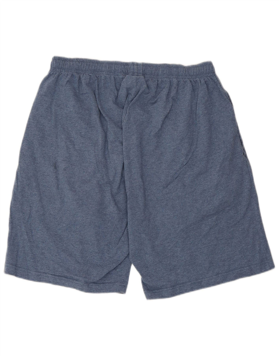 Pantaloncini sportivi da uomo Puma Large in cotone screziato blu navy