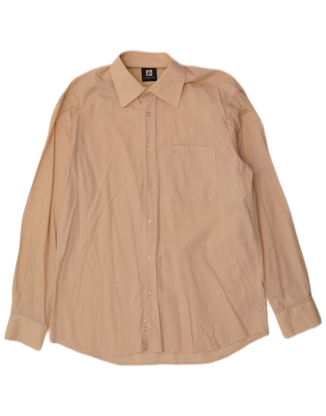 Camicia da uomo Roccobarocco Taglia 15 1/2 39 Cotone beige medio