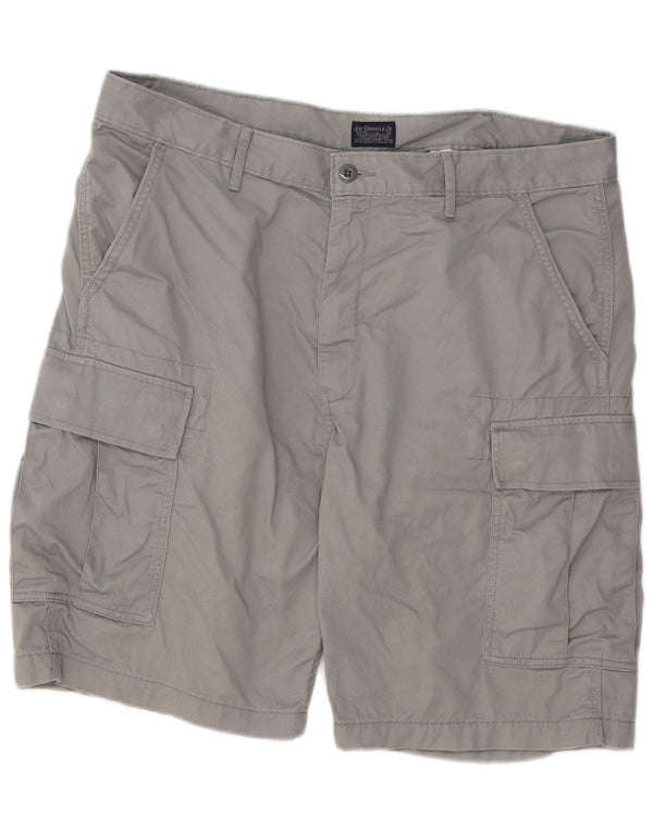 Pantaloncini cargo da uomo Levi's W38 XL in cotone grigio