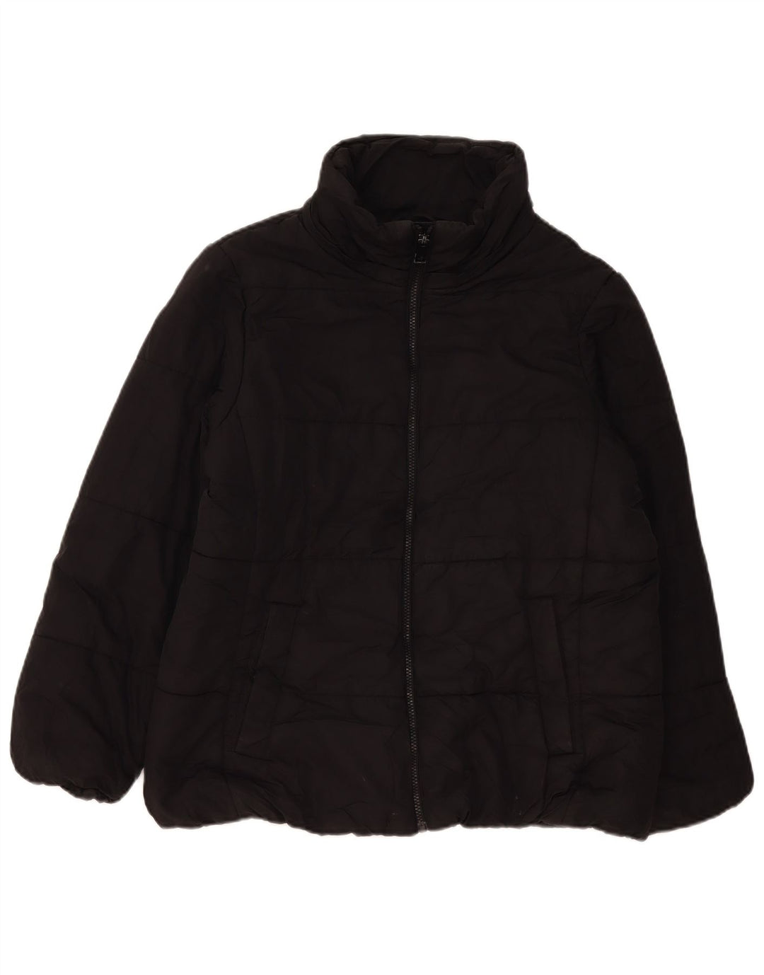 Giacca imbottita da donna Marks & Spencer UK 18 XL poliestere nero