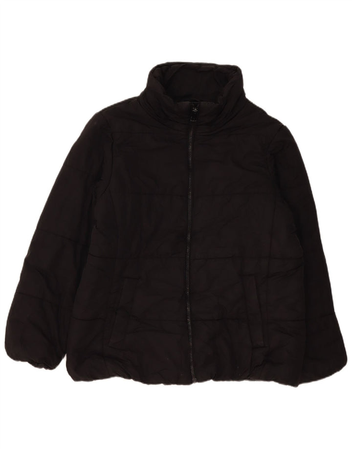 Giacca imbottita da donna Marks & Spencer UK 18 XL poliestere nero