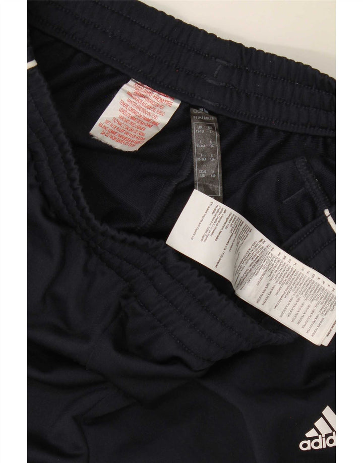 Pantaloni da tuta da ragazzo Adidas Joggers 13-14 anni in poliestere blu navy