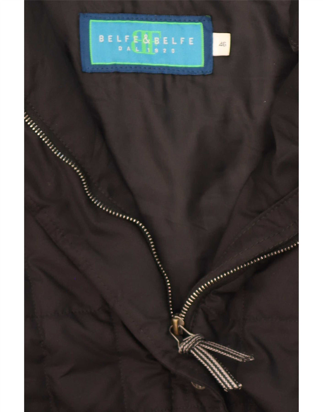 Giacca imbottita Belfe & Donna IT 46 Large Nera Poliestere