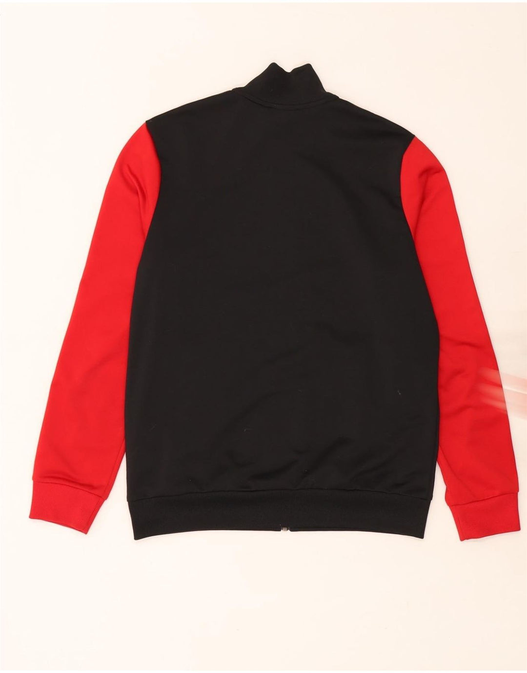 Giacca superiore della tuta da ragazzo ADIDAS 13-14 anni Poliestere color block nero