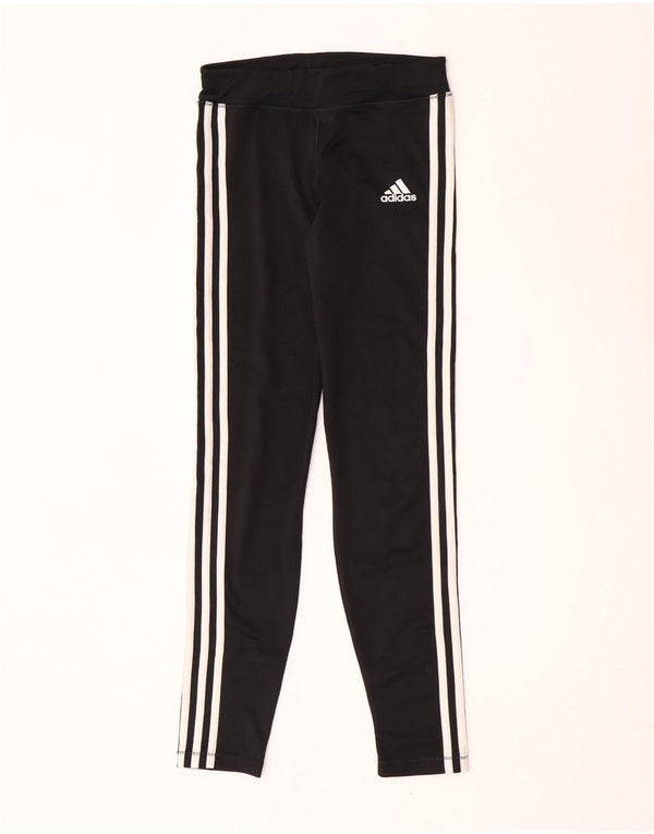 Leggings Adidas Climalite per ragazze 13-14 anni Large Nero Poliestere