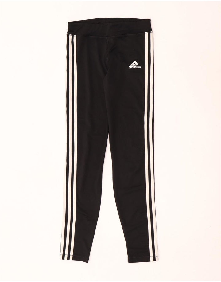 Leggings Adidas Climalite per ragazze 13-14 anni Large Nero Poliestere