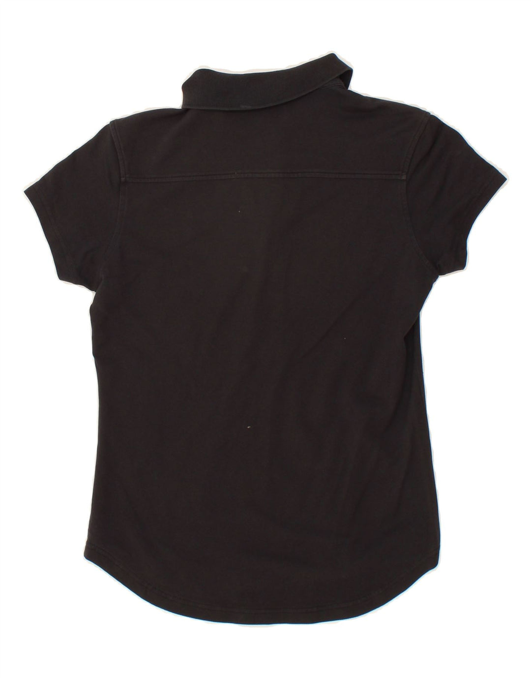 FILA Womens Polo Shirt UK 14 Large Black Vintage Fila and Second-Hand Fila from Messina Hembry 