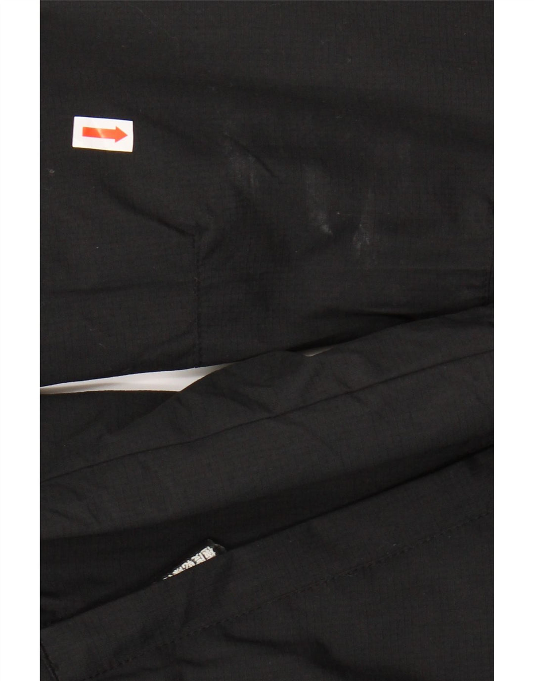 Giacca a vento con cappuccio da donna SUPERDRY UK 12 nylon nero medio