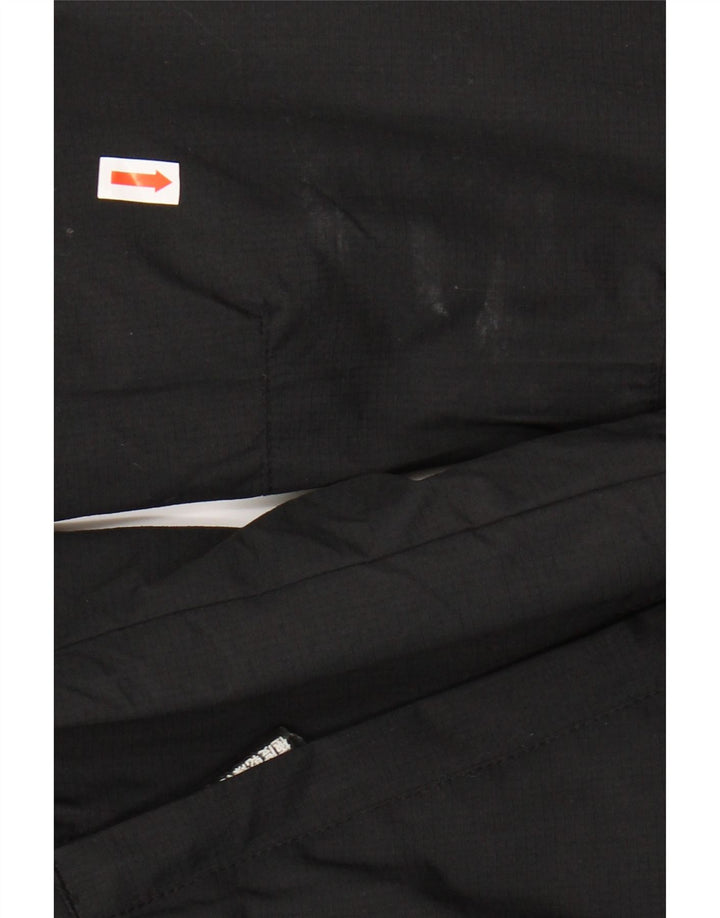 Giacca a vento con cappuccio da donna SUPERDRY UK 12 nylon nero medio