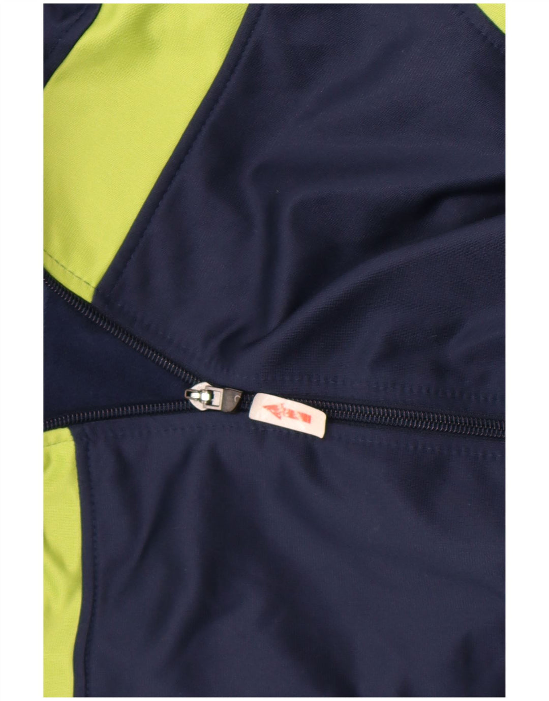 Giacca da tuta grafica da ragazzo Asics, 11-12 anni, color block blu navy