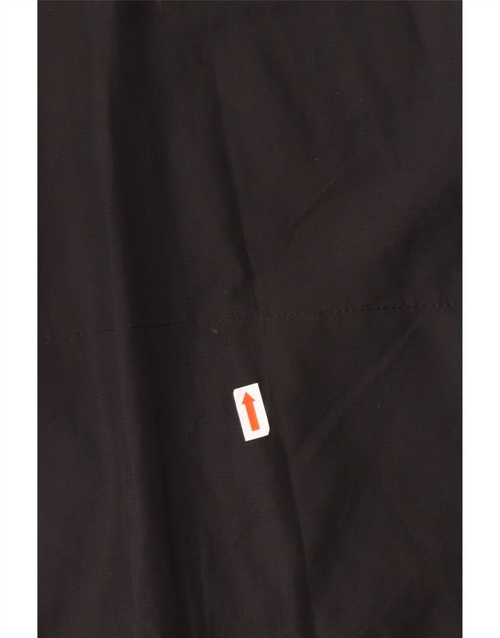 HUMMEL Mens Pullover Hooded Tracksuit Top Jacket Large Black Polyester