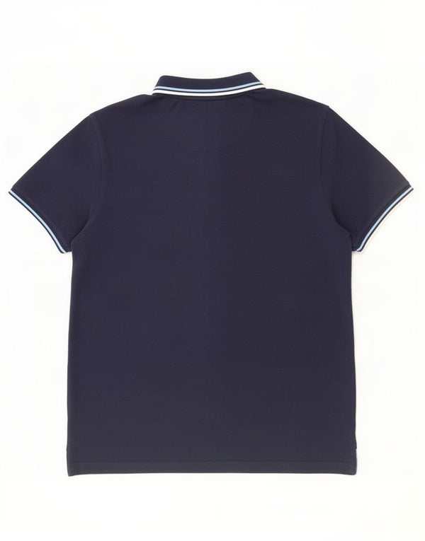 Polo da uomo Regular Fit Pierre Cardin XL in cotone blu navy