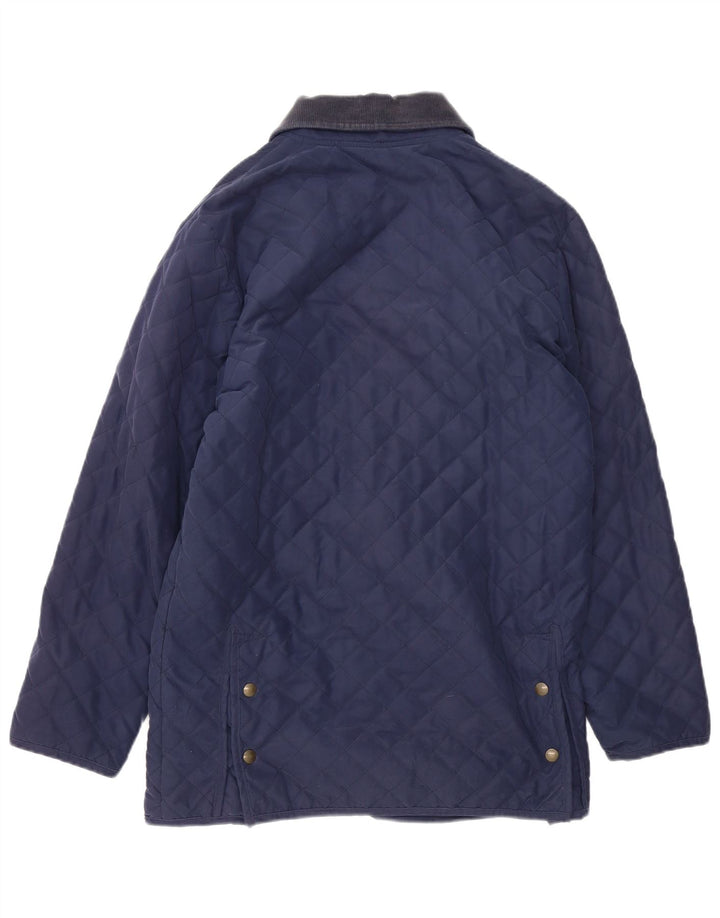 Giacca trapuntata da donna vestibilità ampia Lafont UK 10 piccola poliestere blu navy