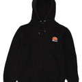 Felpa con cappuccio da uomo Ellesse XL in cotone nero