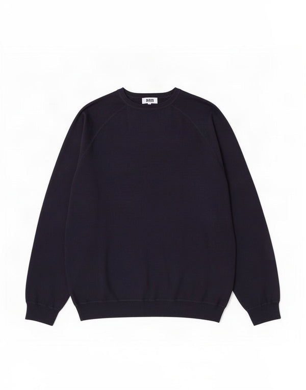 Maglione da uomo Marks & Spencer vestibilità regolare con scollo a V 2XL cotone blu navy
