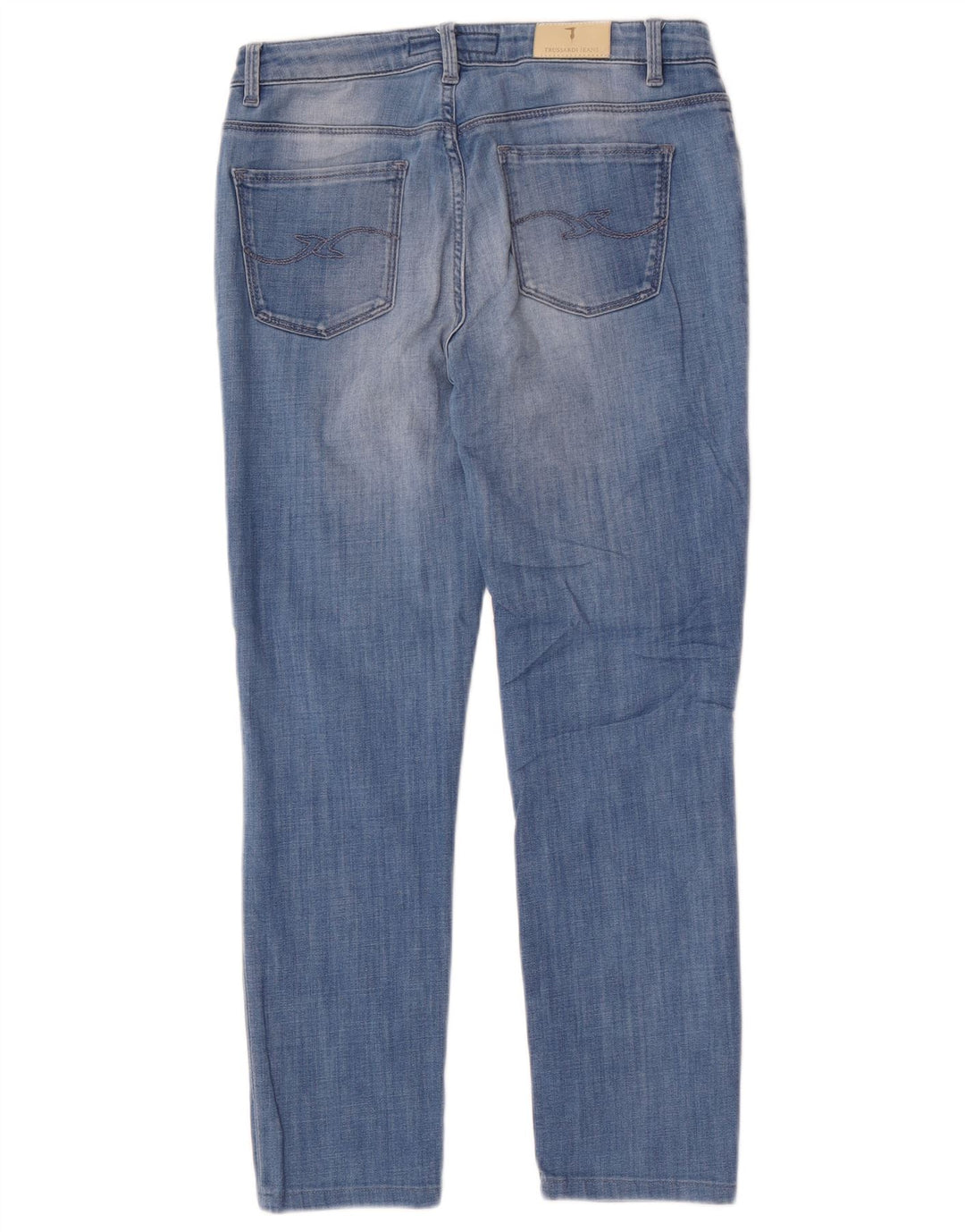 Jeans Cropped Donna Trussardi W28 L26 Blu