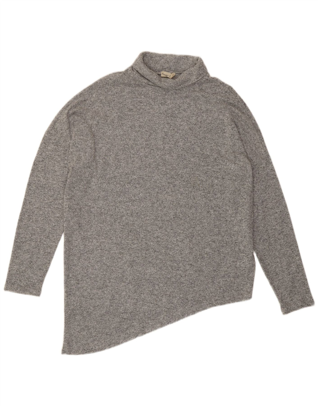 Maglione maglione a collo alto da donna Phase Eight UK 18 XL Viscosa grigia