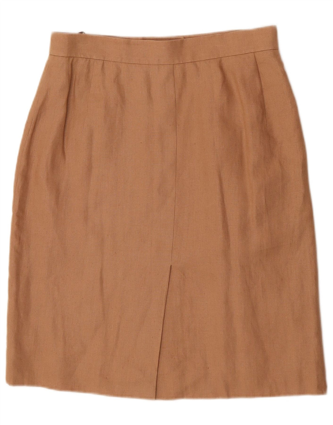 Gonna dritta da donna HERMES IT 44 media W30 lino beige