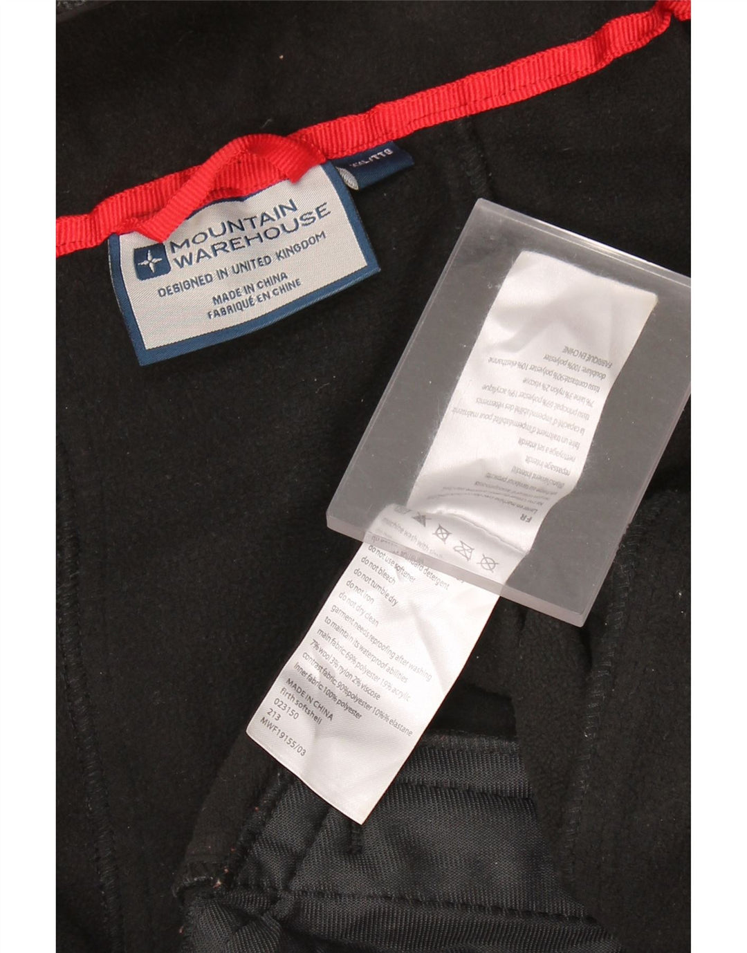 MOUNTAIN WAREHOUSE Giacca da tuta da uomo con cappuccio 2XL Colore grigio