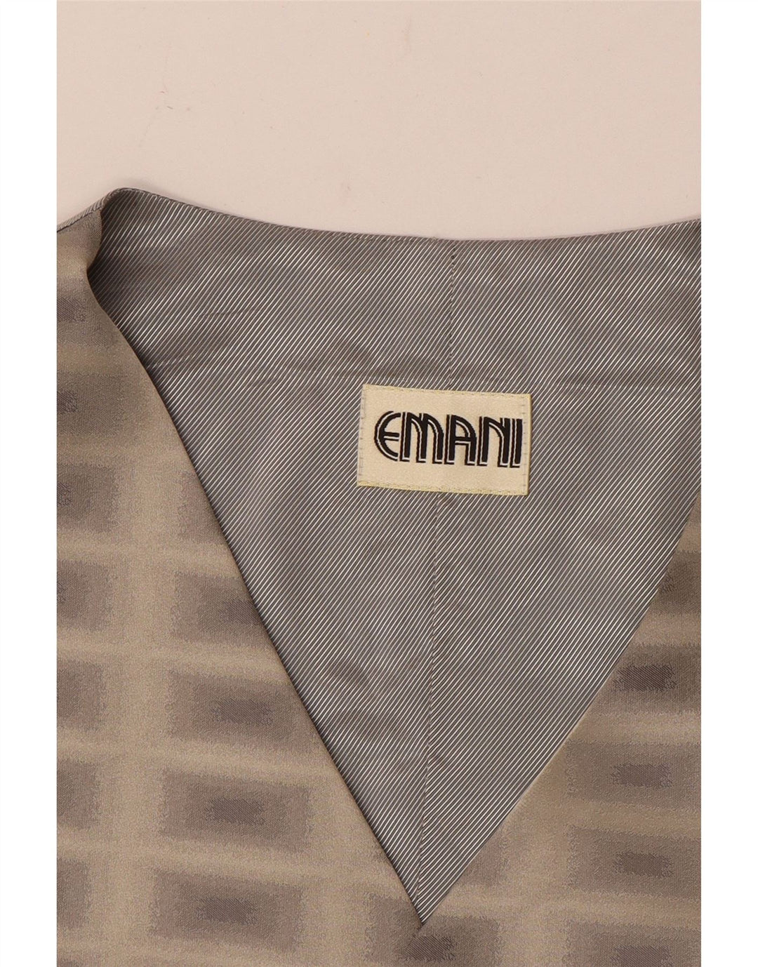 Gilet da uomo Emani piccolo grigio geometrico