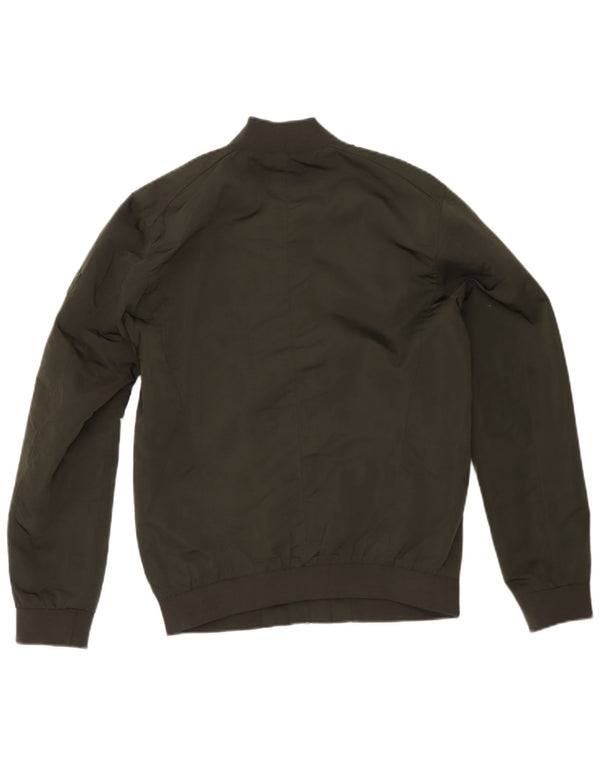 Giubbotto bomber da uomo Zara UK 38 poliestere kaki medio