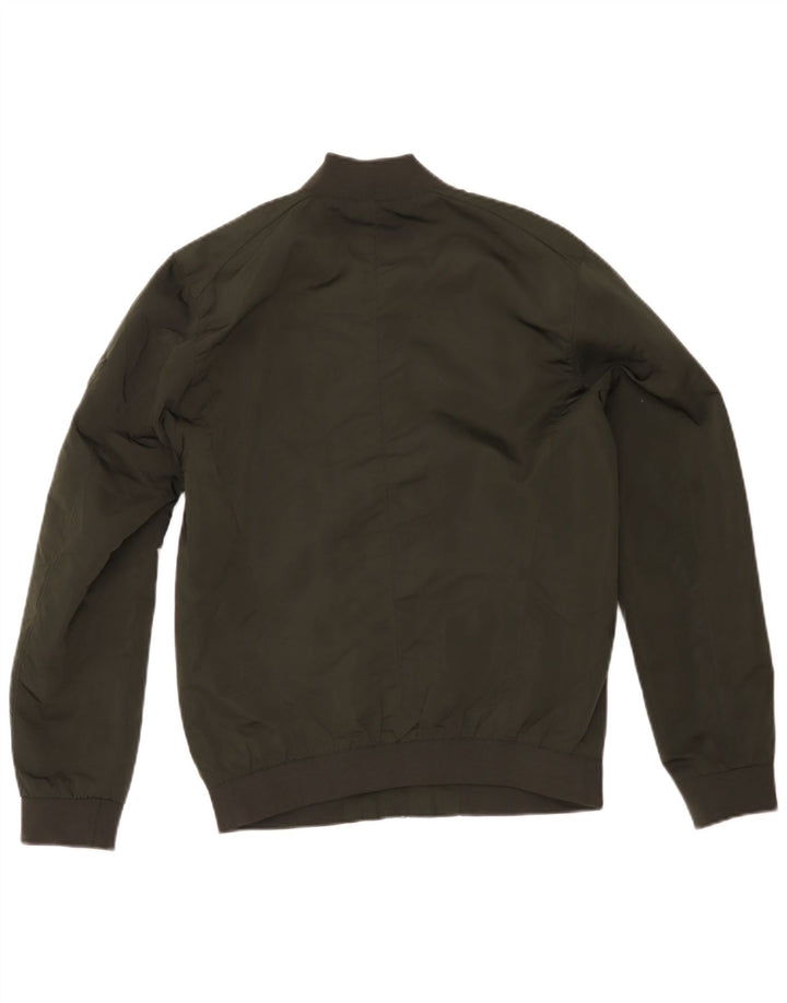 Giubbotto bomber da uomo Zara UK 38 poliestere kaki medio