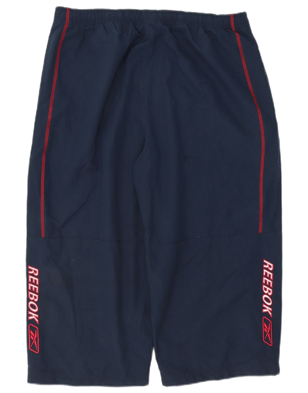 Pantaloni da tuta Reebok da uomo con grafica Capri XL poliestere blu navy