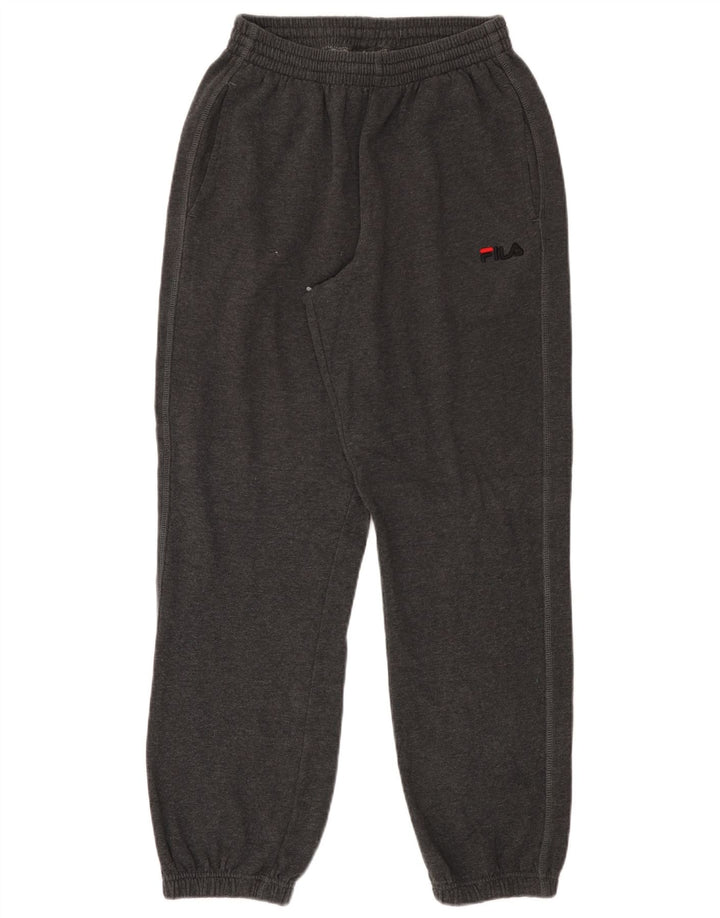 Pantaloni da tuta da uomo Fila Joggers piccoli in cotone grigio