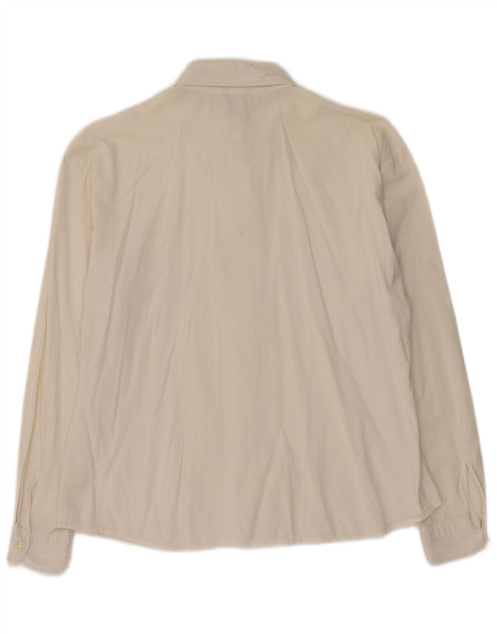 Camicia da donna BENETTON UK 18 XL Bianca