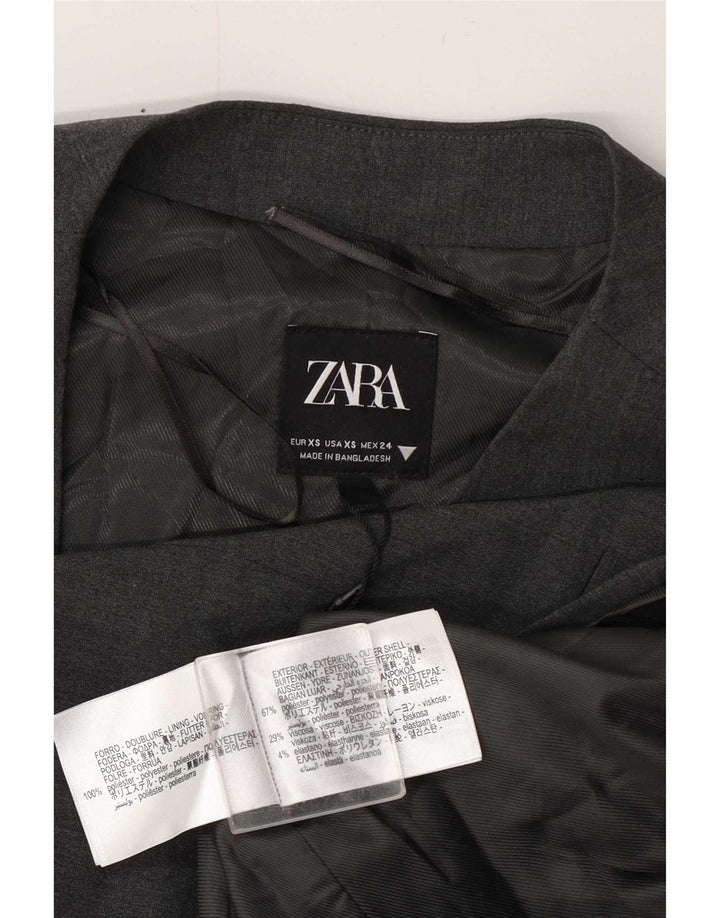 Gilet da donna Zara UK 6 XS poliestere grigio