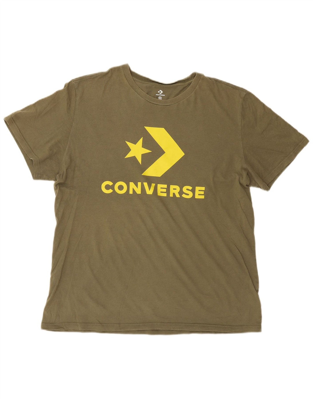 T-shirt grafica da uomo Converse Top XL Cachi