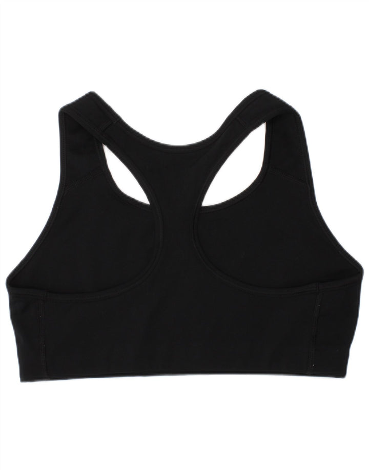Top reggiseno sportivo Nike da donna, medio, nero, sportivo