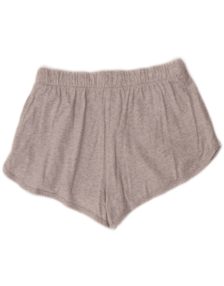 JACK WILLS Womens Sport Shorts UK 10 Small Grey Cotton Vintage Jack Wills and Second-Hand Jack Wills from Messina Hembry 