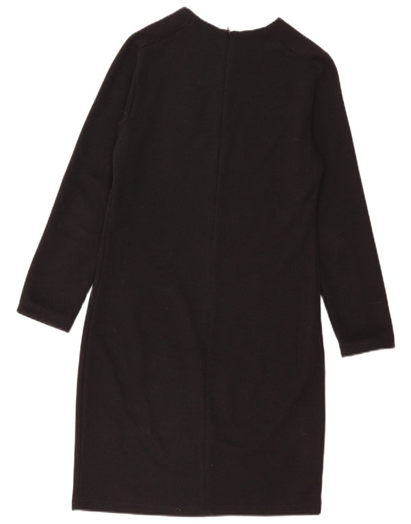 Abito maglione Zara da donna UK 14 grande nero