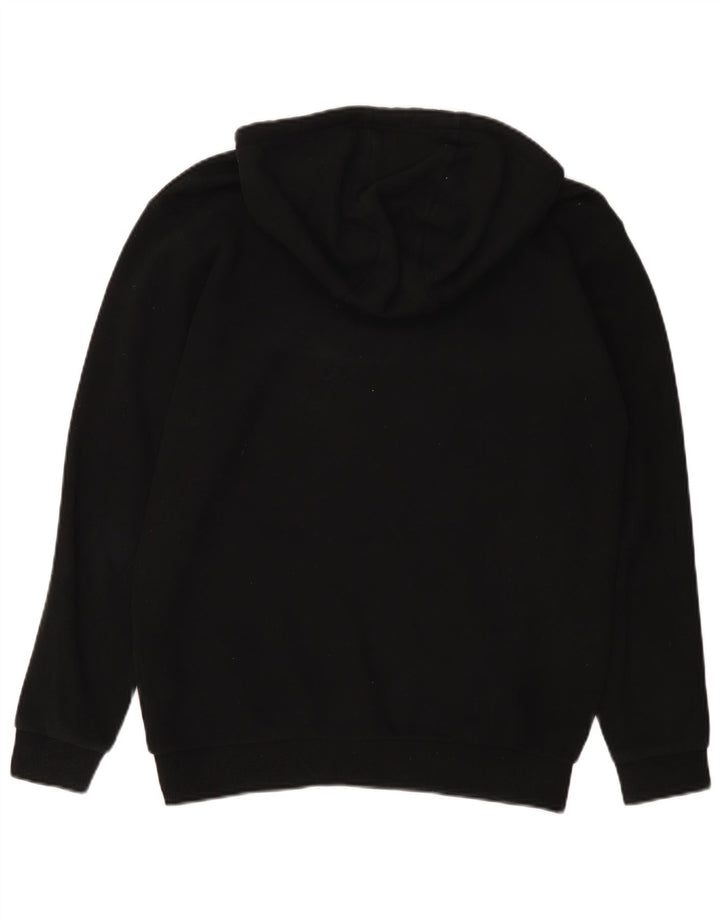 Felpa con cappuccio grafica da uomo Ellesse piccola in cotone nero