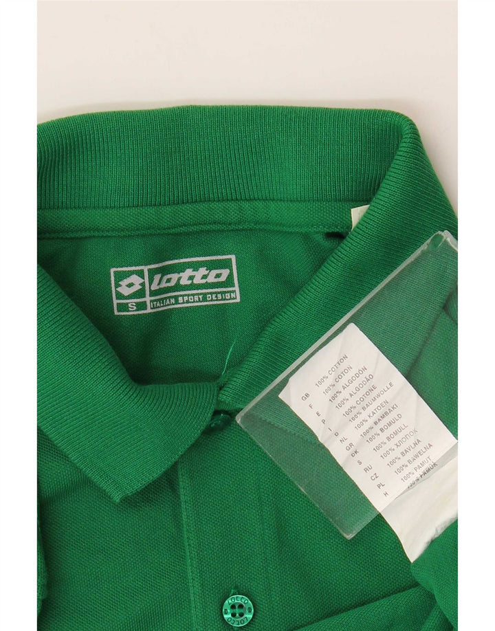 Polo Uomo Lotto Small Verde Cotone
