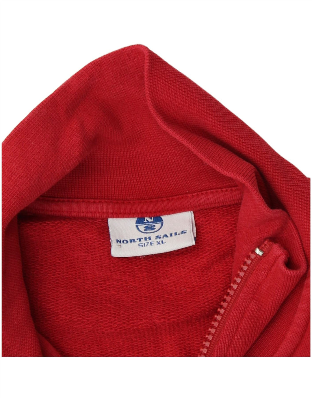Giacca da ginnastica da uomo North Sails XL in cotone rosso