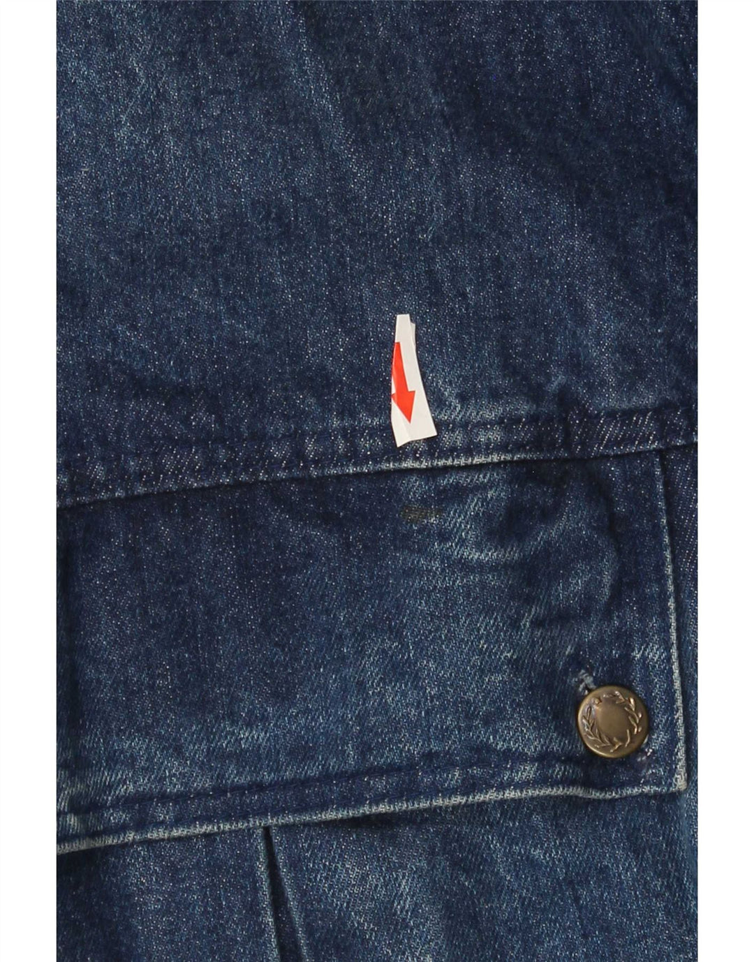 Giacca di jeans vintage da uomo UK 42 XL in cotone blu