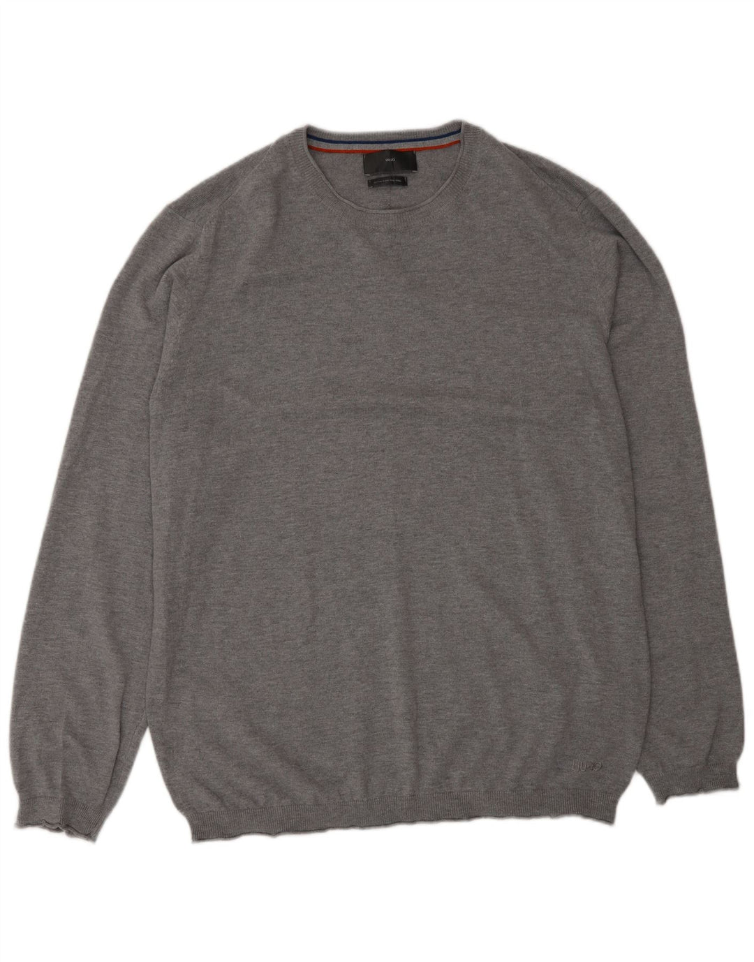 Maglione maglione girocollo da uomo Liu Jo 3XL cotone grigio