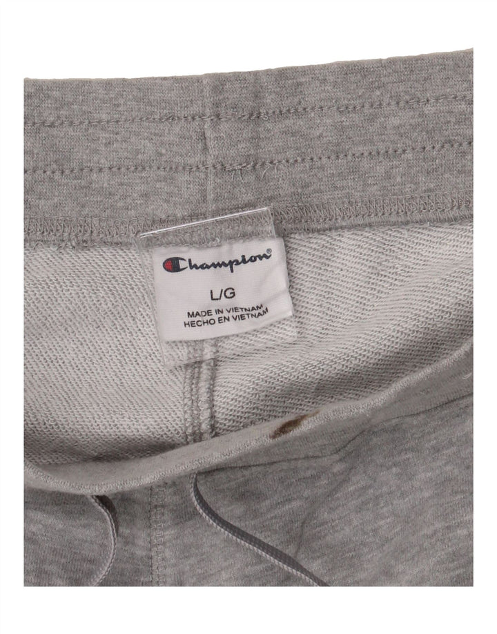 CHAMPION Mens Sport Shorts Large  Grey Cotton Vintage Champion and Second-Hand Champion from Messina Hembry 