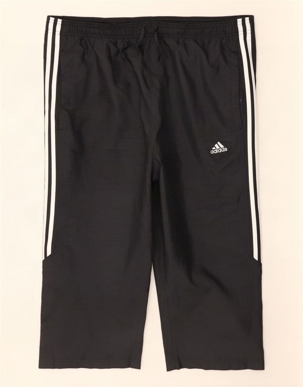 Pantaloncini sportivi da uomo Adidas Bermuda XL neri in poliestere