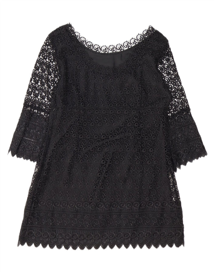 PRINCIPLES Abito tubino Petite da donna con maniche a 3/4 UK 14 Medio Nero