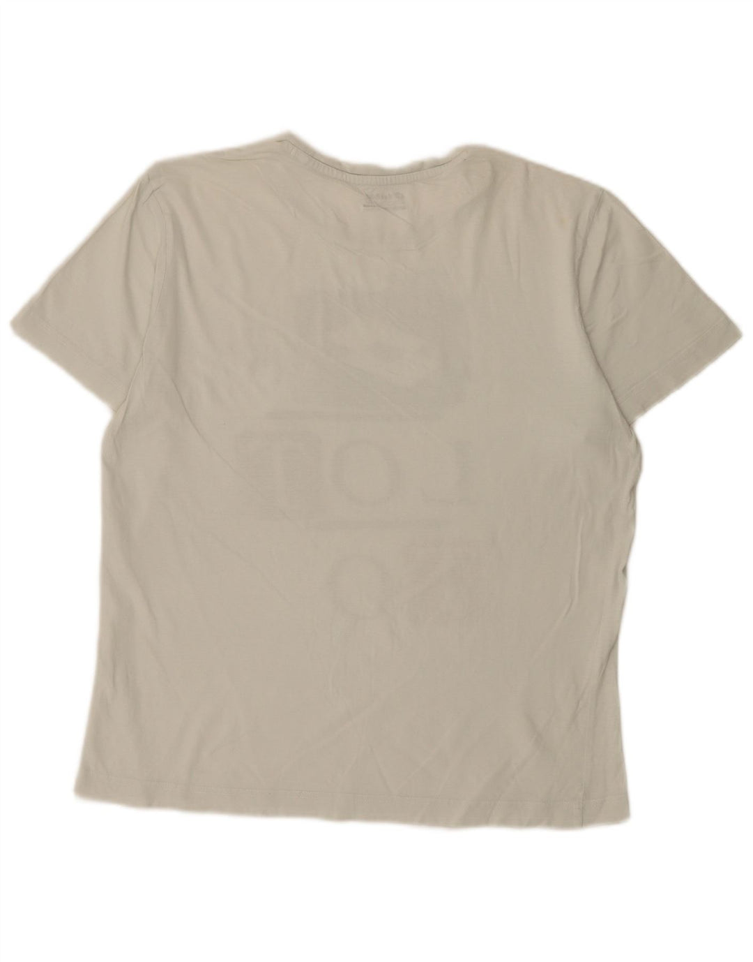 T-shirt grafica da uomo Lotto Top bianco medio