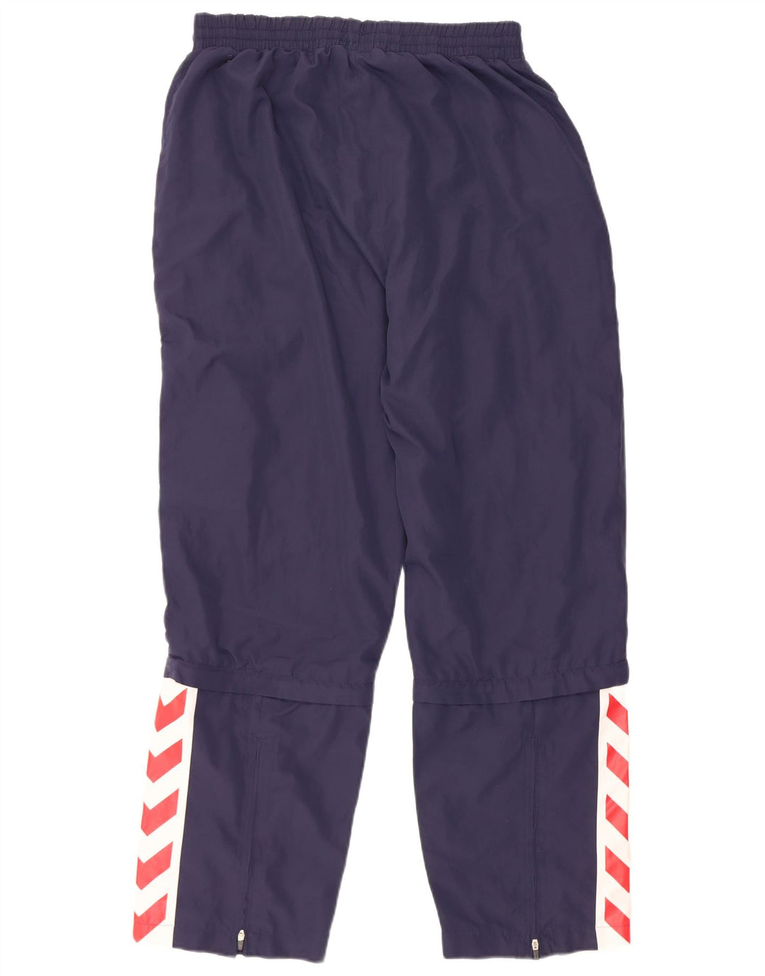 HUMMEL Mens Tracksuit Trousers Large  Navy Blue Colourblock