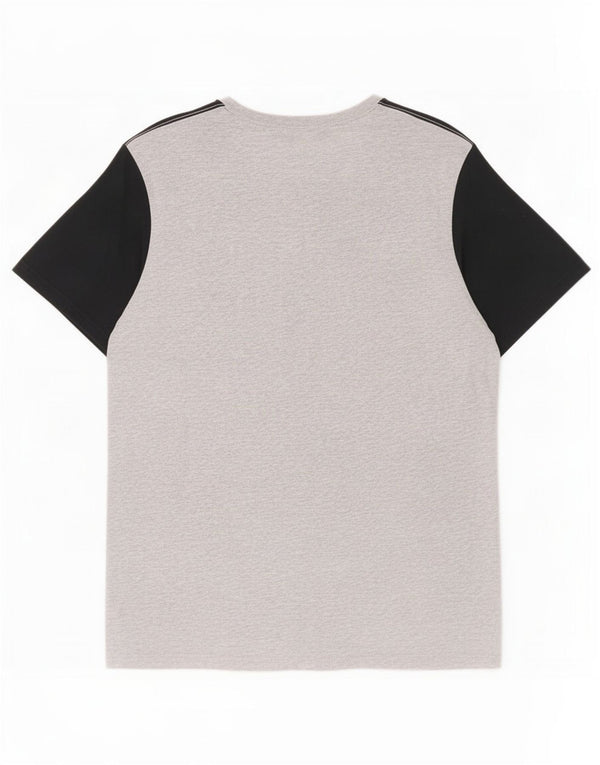 Converse T-shirt grafica da uomo XL Grigio Colourblock
