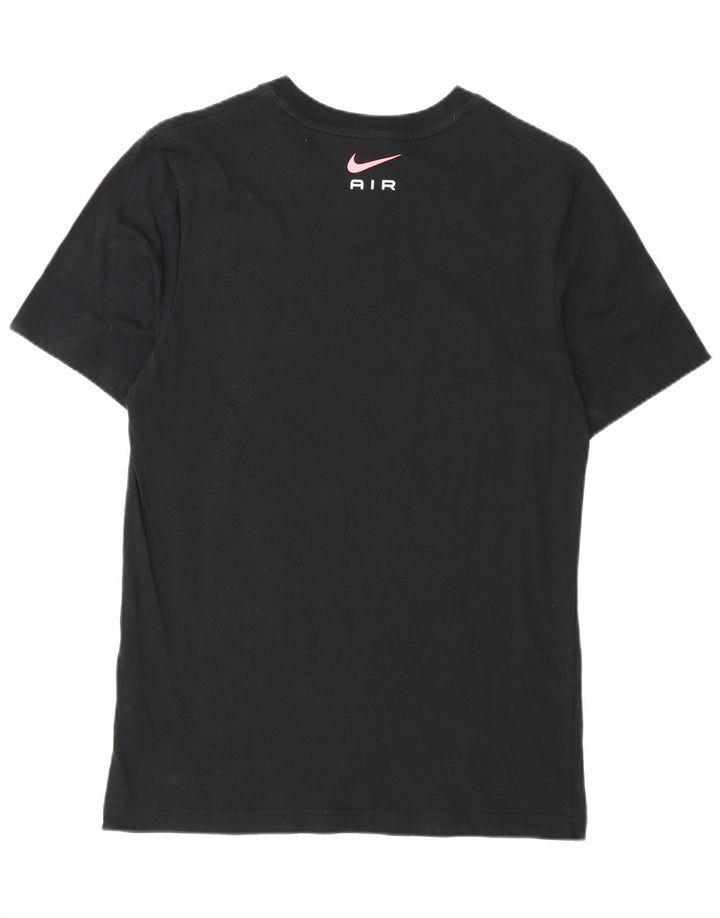 T-shirt grafica da uomo Nike Top Small in cotone nero
